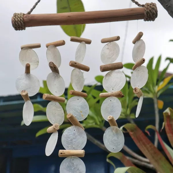 Pearl Effect Driftwood Chime - Image 2