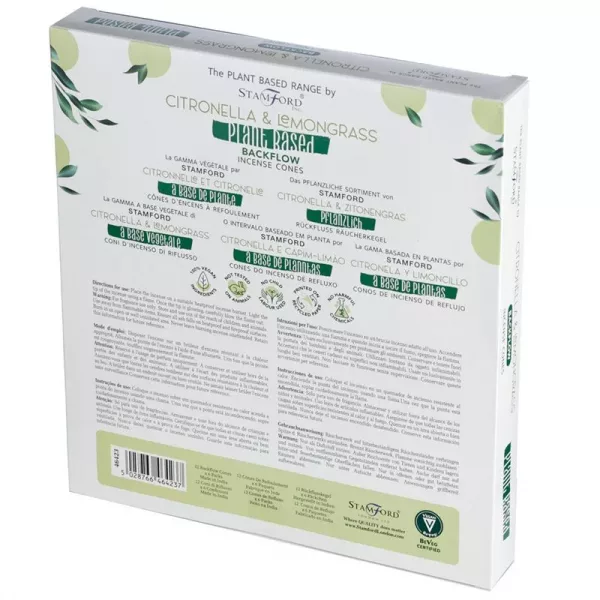 Plant Based Backflow Incense Cones - Citronella & Lemongrass - Image 3