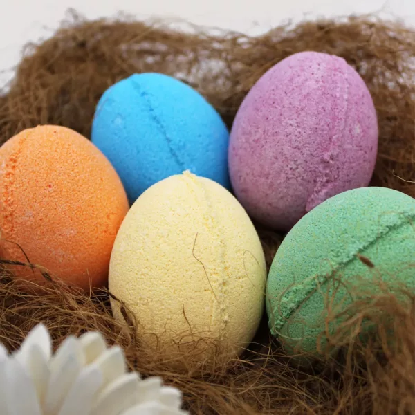 Pack of 6 Bath Eggs - Cherry - Image 3