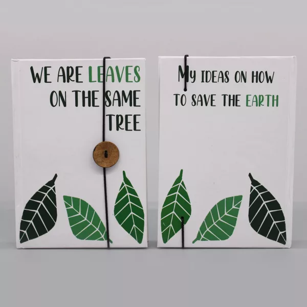 Notebook with strap - Leaves on the same tree - Image 4