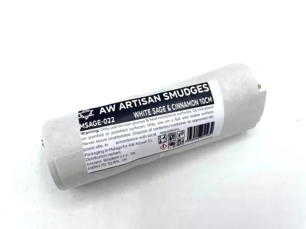 Smudge Stick - White Sage & Cinnamon 10cm - Image 2