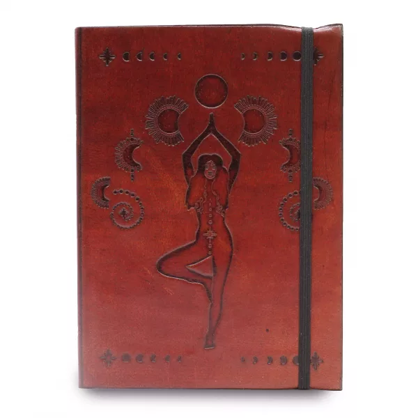Small Notebook with strap - Cosmic Goddess - Image 2