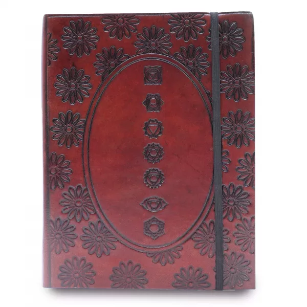 Medium Notebook with strap - Chakra Mandala - Image 2