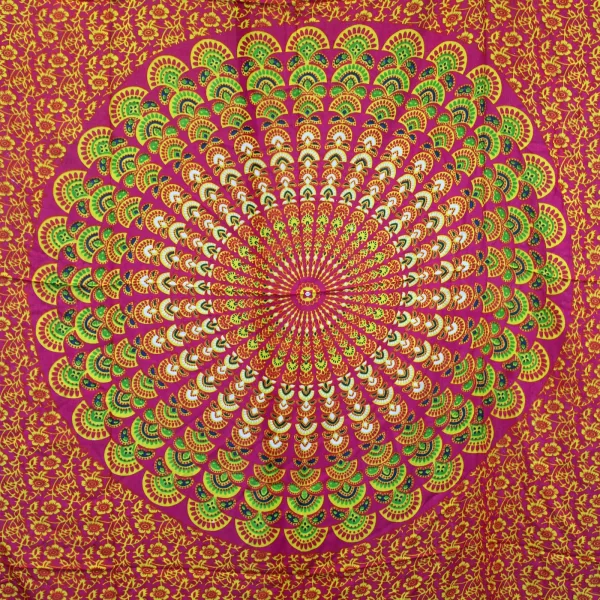 Ruby Lime Mandala Sarongs - Image 3