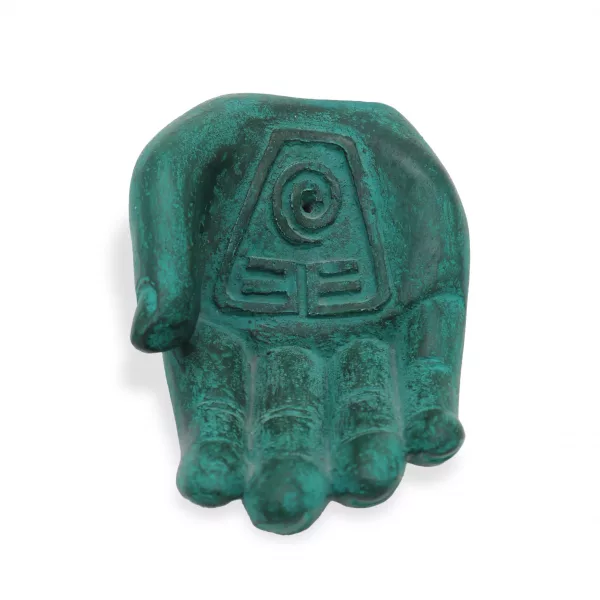 Hand Incense Burner - Earth Protect (green) - Image 2
