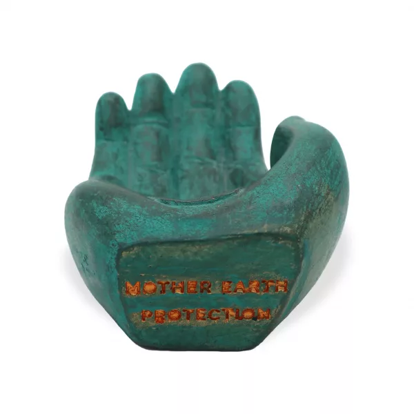 Hand Incense Burner - Earth Protect (green) - Image 3