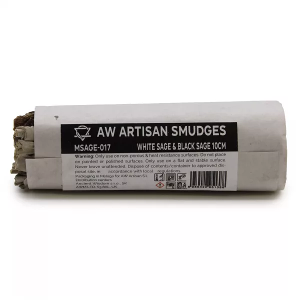 Smudge Stick - White Sage & Black Sage 10cm - Image 3