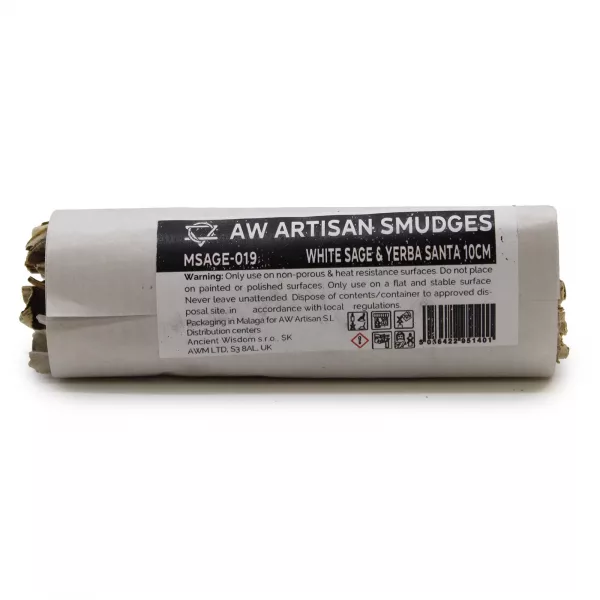 Smudge Stick - White Sage & Yerba Santa 10cm - Image 3