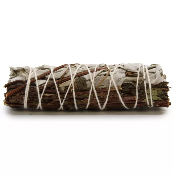 Smudge Stick - White Sage & Peppermint 10cm - Image 4