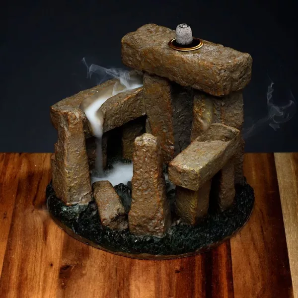 Stone Circle Backflow Incense Burner - Image 2