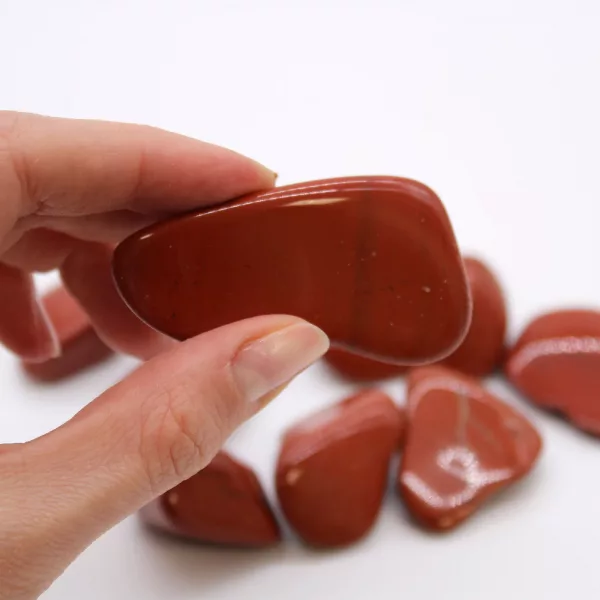 XL Tumble Stones - Jasper - Red - Image 2