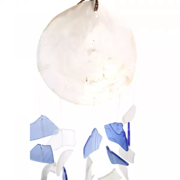 Copis & Glass Drop - Blue & White Glass - Image 4