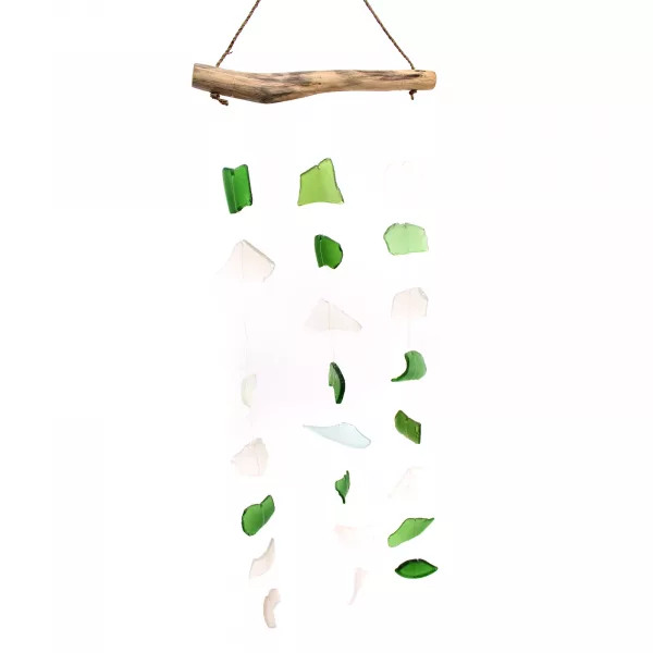 Three Drop - Green & White