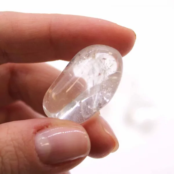 M Tumble Stone - Rock Crystal- Ice Quartz - Image 2