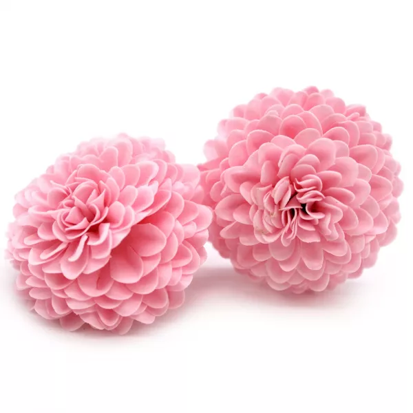 Craft Soap Flower - Small Chrysanthemum - Light Pink - Image 3