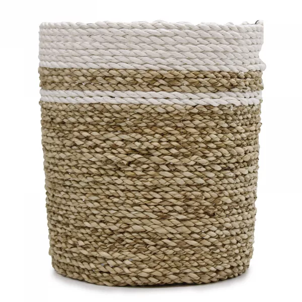 Seagrass Set - 2 Vase & 2 Bins - Image 3
