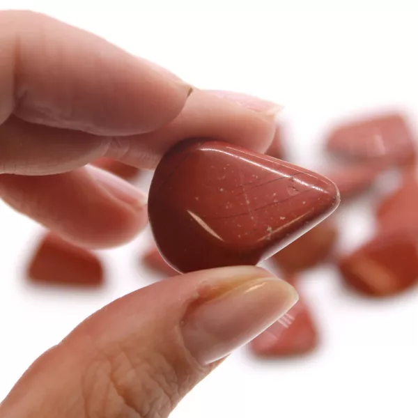 M Tumble Stone - Jasper - Red - Image 2