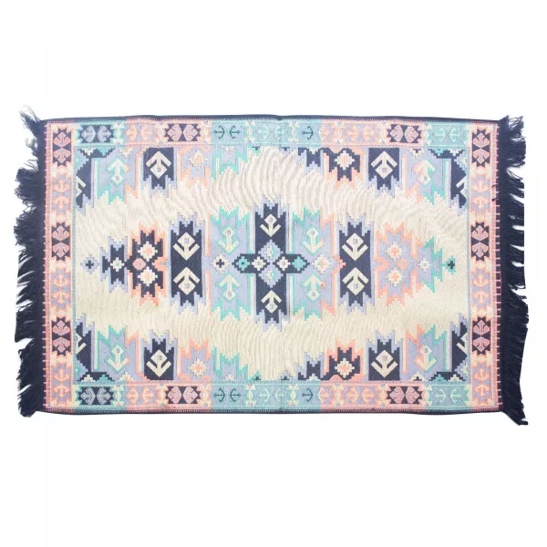 Kilim Rug 125x80 cm - Charcoal - Image 2