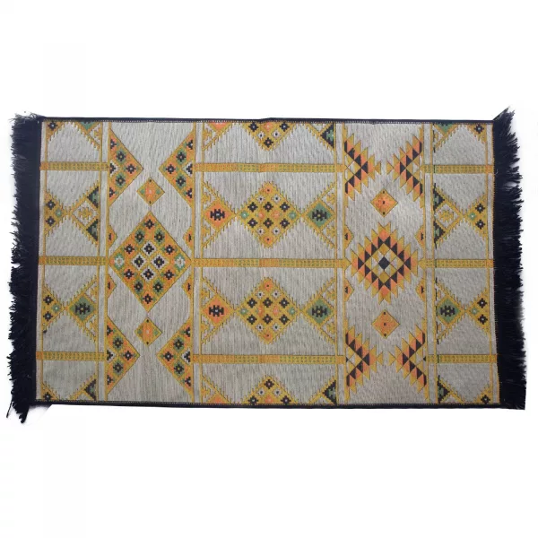 Kilim Rug 125x80 cm - Yellow - Image 2