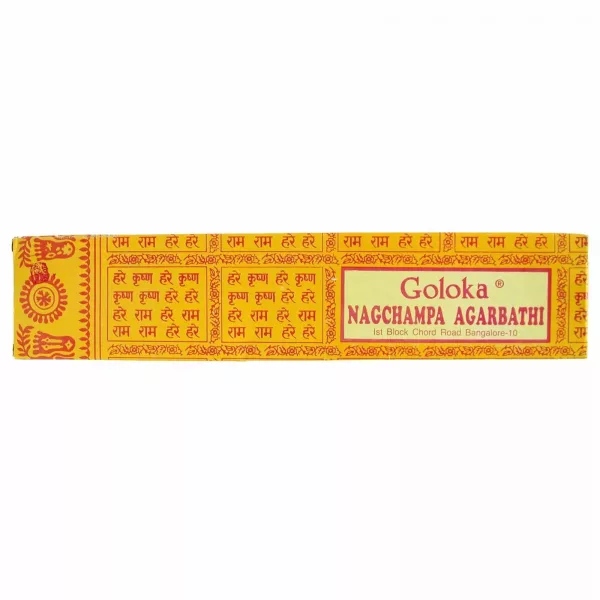 Goloka Nagchampa Incense Sticks 16g - Image 4
