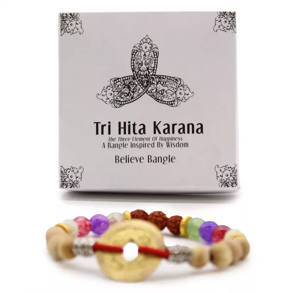 Tri Hita Karana Bangle - Believe - Image 3
