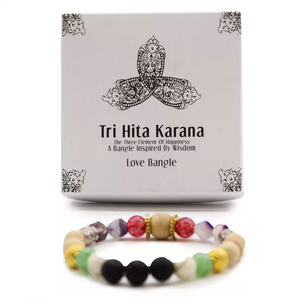 Tri Hita Karana Bangle - Love - Image 3