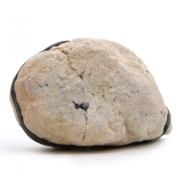 Coloured Calsite Geodes - Natural Rock - Purple & Gold - Image 2