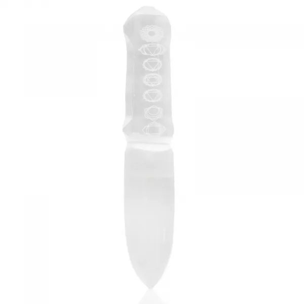 Selenite Ritual Knife - Chakra - Image 2