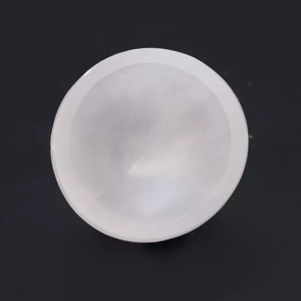 Selenite Round Bowl - 6cm - Image 2