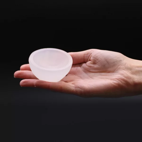 Selenite Round Bowl - 6cm - Image 4