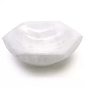 Selenite Hex Bowl - 15cm