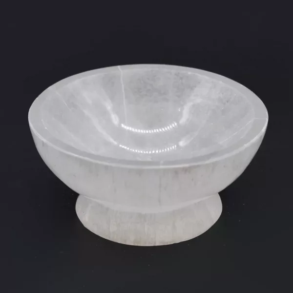 Selenite Ritual Bowl  - 10cm - Image 2
