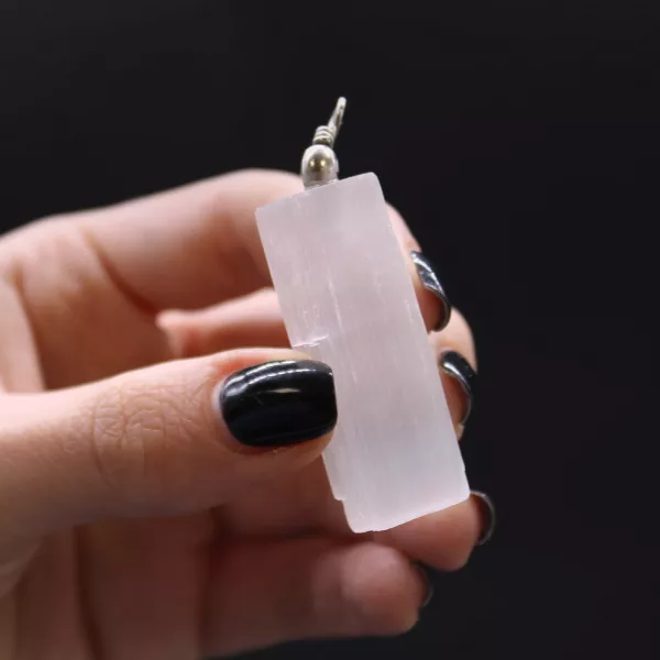 Selenite Natural Pendant - Image 4