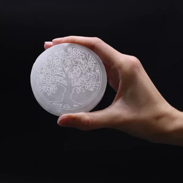 Small Charging Plate 8cm - Tree of Life - Image 2