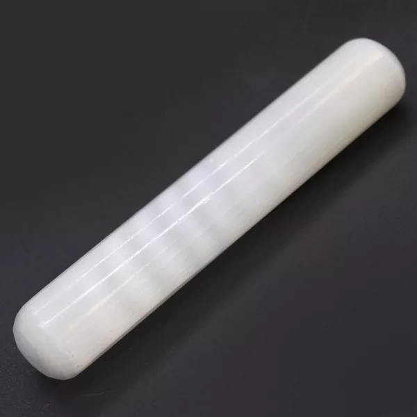 Selenite Wand - 16 cm (Round Both Ends) - Image 3