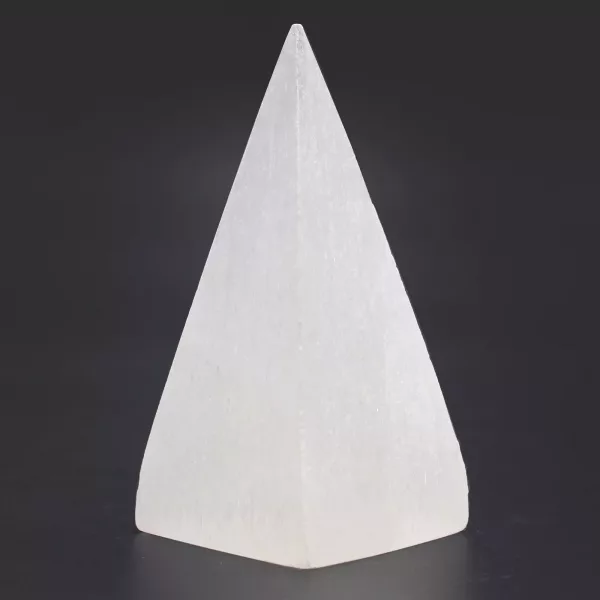Selenite Pyramid - 10 cm - Image 3