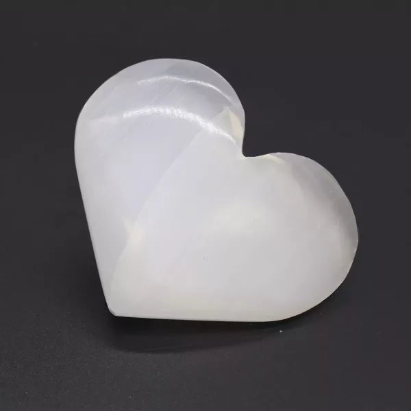 Selenite Heart - 5-6 cm - Image 3