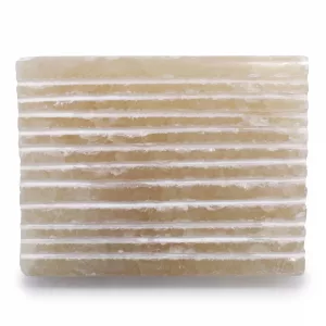 Honey Onxy Square Soap Dish