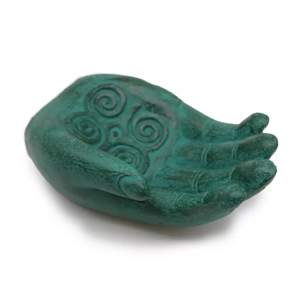 Hand Incense Burner - Strength (green) - Image 2