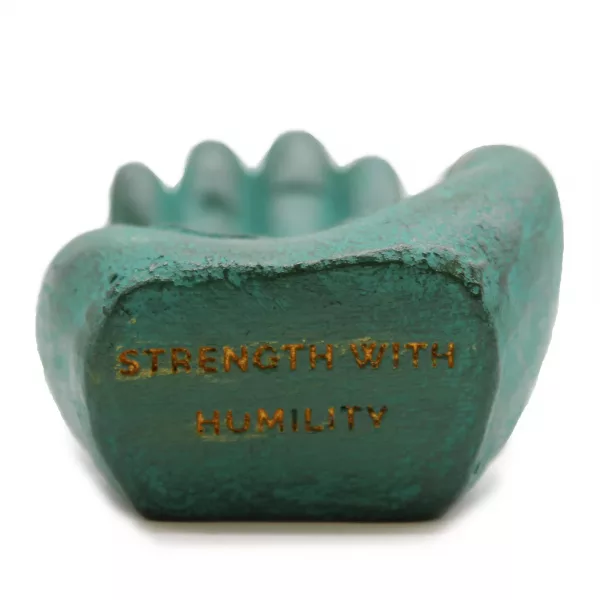 Hand Incense Burner - Strength (green) - Image 3