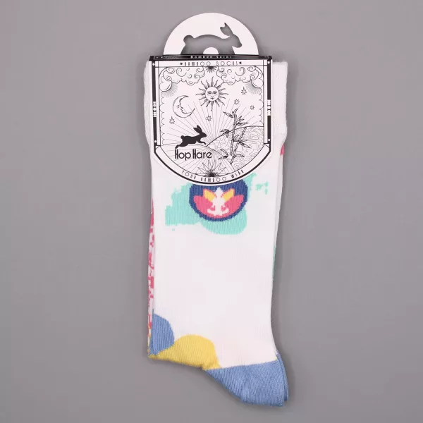 Hop Hare Bamboo Socks S/M - Meditation - Image 2