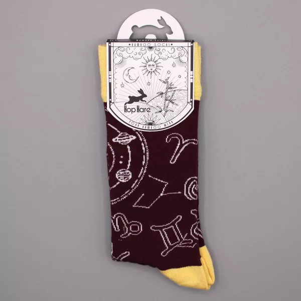 Hop Hare Bamboo Socks S/M - Zodiac - Image 2
