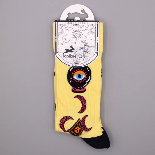 Hop Hare Bamboo Socks S/M - Tarot Cards - Image 2
