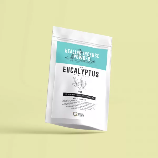 Healing Incense Powder - Eucalyptus 50gm - Image 2