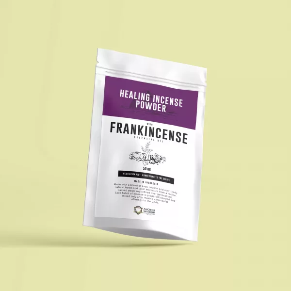Healing Incense Powder - Frankincense 50gm - Image 2