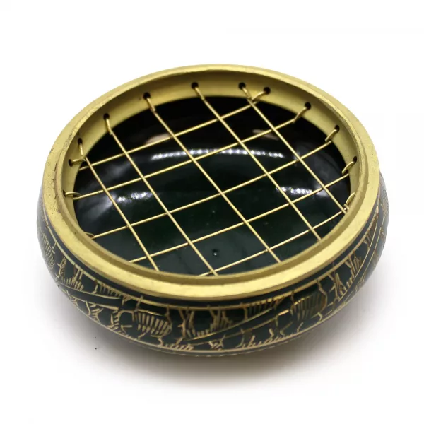 Chakra Charcoal Incense Jar - Heart - Image 3