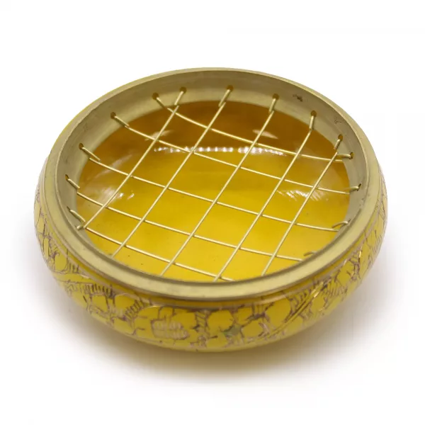 Chakra Charcoal Incense Jar - Solar Plexus - Image 2