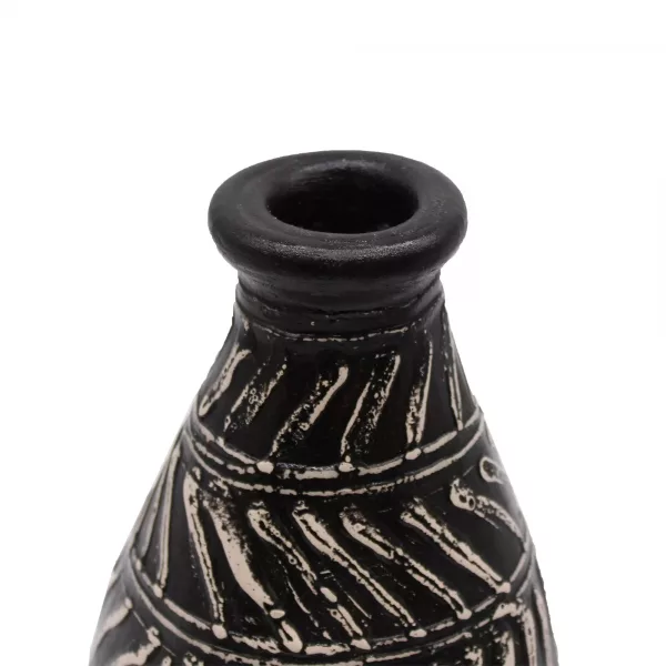Greek Taper Vase - Chocolate - Image 4