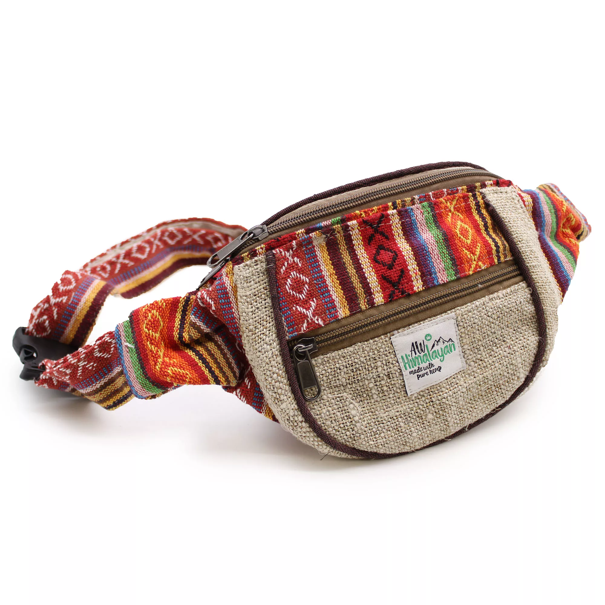 Bum Bag - Hemp & Cotton (assorted) - Image 3