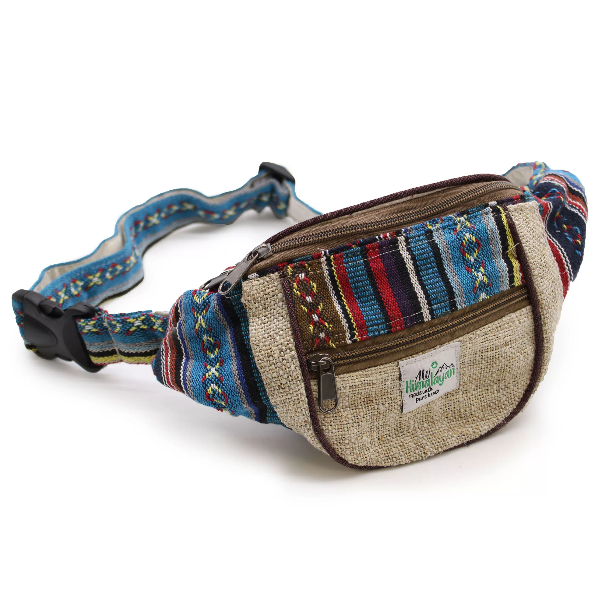 Bum Bag - Hemp & Cotton (assorted) - Image 4